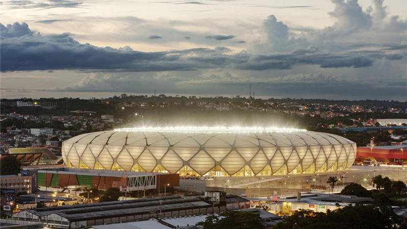 Arena da Amazônia passa por último teste antes de Brasil x Uruguai