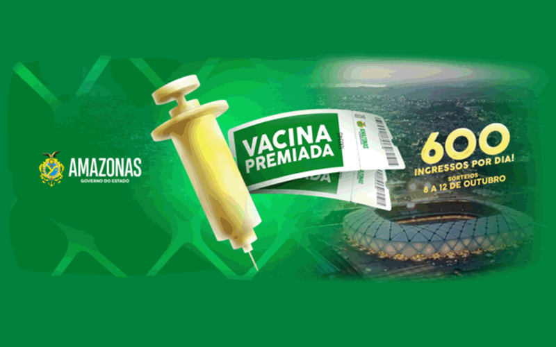Wilson Lima lança campanha 'Vacina Premiada', com sorteio de três mil  ingressos para o jogo Brasil X Uruguai – Casa Civil
