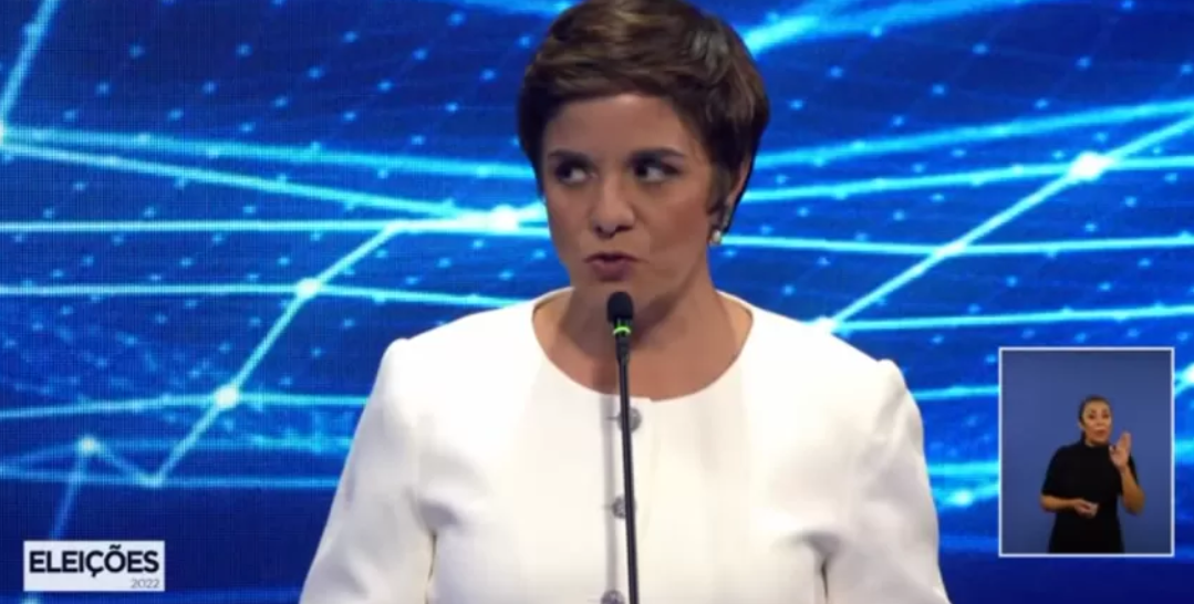 7-9-22 Vera Magalhães atacada por Bolsonaro