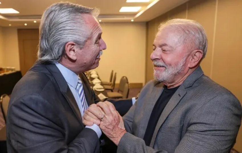 22-1-23 Alberto Fernandez e Lula