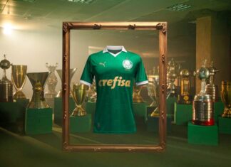 Palmeiras desbanca City e PSG e tem camisa eleita como a mais bonita do mundo
