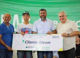 Em Novo Airão, Wilson Lima realiza entregas que somam R$ 34 milhões