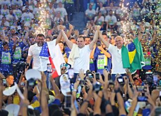 União Brasil confirma candidatura de Roberto Cidade em convenção com mais de 30 mil pessoas