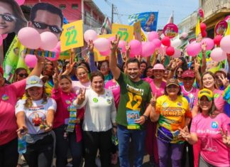 Capitão Alberto Neto e Maria do Carmo agitam zona Oeste com a ‘Caminhada das Mulheres’
