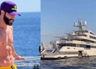 Gusttavo Lima aproveita aniversário de 35 anos em megaiate avaliado em quase R$ 1 bilhão