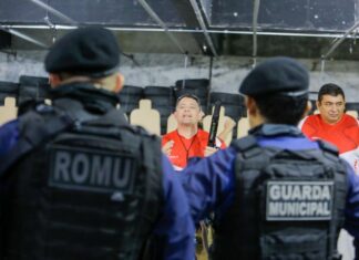 Guarda Municipal inicia treinamento com novas armas para ampliar segurança em Manaus