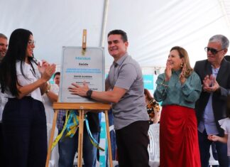 Prefeito David Almeida entrega maior UBS de Manaus e alcança marca de 100 obras na saúde