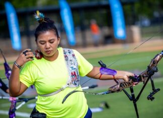 Representatividade histórica: primeira indígena encerra participação na Copa do Mundo Tiro com Arco