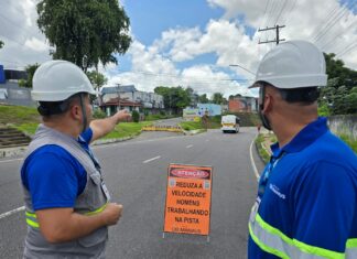 Águas de Manaus realiza melhoria em adutora no bairro Santo Antônio a partir desta quinta (17)