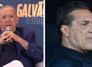 Galvão Bueno e Luxemburgo revelam time do coração