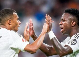 Real Madrid toma decisão polêmica envolvendo Vini Jr e Mbappé