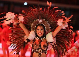 Garantido promove explosão de alegria e torcida lota os dois lados em ensaio técnico no Bumbódromo