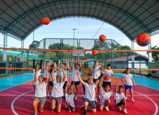 Prefeitura de Manaus realiza primeira ação do projeto ‘Jogo Limpo’ na minivila olímpica do Santo Antônio