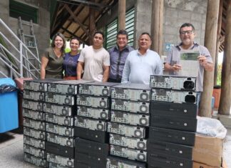 Fiocruz Amazônia doa equipamentos de informática e contribui com projetos de inclusão digital