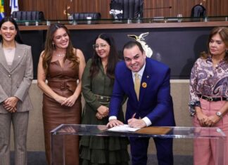 ‘Cooperação entre Aleam e MPAM reforça combate à violência contra a mulher,’ avalia presidente Roberto Cidade