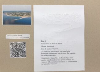 Exposição inclusiva ‘A Rota do Guaraná’ segue no sambódromo com obras táteis sobre Maués