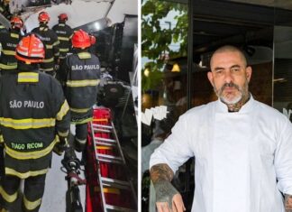 Explosão em restaurante de Henrique Fogaça deixa pessoas soterradas nos escombros