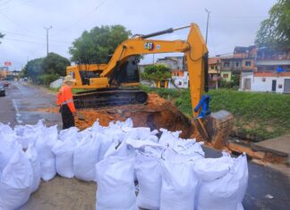 Prefeitura de Manaus atua em contenção de igarapé e garante segurança a moradores do Alvorada