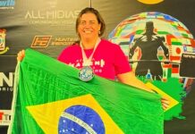 Atleta amazonense conquista título e recorde no Mundial de Powerlifting em Santa Catarina