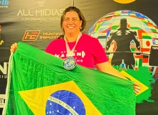 Atleta amazonense conquista título e recorde no Mundial de Powerlifting em Santa Catarina