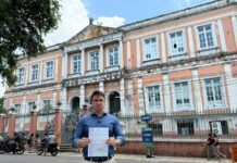 Rodrigo Guedes denuncia abandono do Colégio Amazonense Dom Pedro II