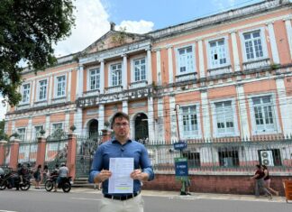 Rodrigo Guedes denuncia abandono do Colégio Amazonense Dom Pedro II