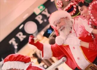 Papai Noel desembarca hoje no Manaus Plaza Shopping e promete movimentar a Djalma Batista