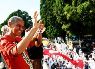 COP30: Marina Silva exalta democracia e diz que ato é uma ‘marcha pelo mapa do caminho para a transição energética’