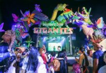 David Almeida abre primeira Parada Natalina de 2025 com personagens de “Um Sonho de Natal”