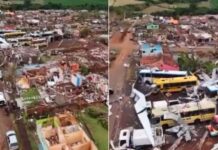 Tornado destrói cidade no Paraná: 6 mortos e 750 feridos