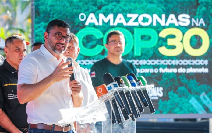 Governador Wilson Lima anuncia delegação do Amazonas e pacote de ações que o estado levará para a COP30 2_Foto Antonio Lima e Arthur Castro Secom