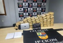 Polícia Militar do Amazonas apreende 70 quilos de maconha em ação na Ponta Negra