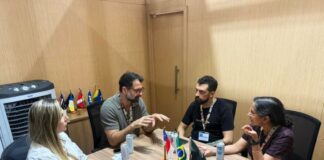 Amazonas avança em agenda de negociações bilaterais na COP30 para ampliar iniciativas ambientais