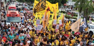 Marcha Mundial pelo Clima reúne milhares de pessoas em Belém