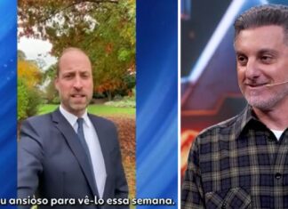 Huck anuncia príncipe William como convidado do próximo ‘Domingão’