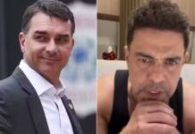 Flávio Bolsonaro detona Zezé Di Camargo após cantor dizer que SBT ‘se prostituiu’