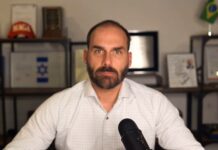 Eduardo Bolsonaro reage ao fim de sanções dos EUA contra Moraes