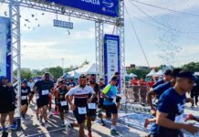 Atletas encaram percurso desafiador na estreia do Duathlon & Run Nilton Lins