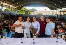 Em Tefé, Amom Mandel abre mutirão que devolve visão a 400 moradores e amplia agenda com indígenas