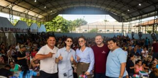 Em Tefé, Amom Mandel abre mutirão que devolve visão a 400 moradores e amplia agenda com indígenas