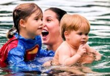 Após polêmicas com Virgínia, Ana Castela cai na brincadeira em dia de piscina com filhos de Zé Felipe