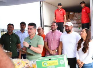 David Almeida coordena megaoperação logística para garantir merenda escolar a 48 escolas ribeirinhas