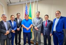 Presidente da CMM recebe visita institucional do Banco Bradesco para fortalecer diálogo com o Poder Público