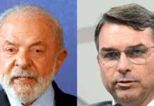 Flávio Bolsonaro tem 44,4% e Lula, 43,8% no segundo turno, aponta Paraná Pesquisas