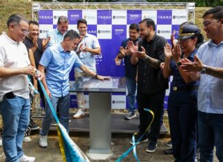 David Almeida lança pedra fundamental da primeira Academia de Formação da Guarda Municipal da Amazônia