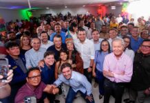 Em ato de filiação ao MDB, Saullo Vianna reúne lideranças nacionais e locais