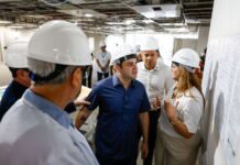Com foco na modernização e acolhimento, governador interino Roberto Cidade vistoria obras da FCecon