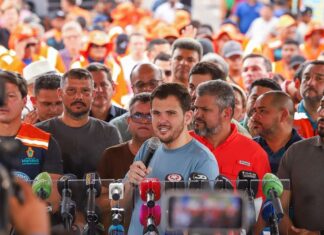 Renato Junior inicia na zona Norte operação ‘Tapa-Buracos’ com 21 frentes de obras