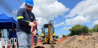 Última semana de maio tem avanço das obras de esgotamento sanitário em 16 bairros de Manaus