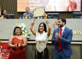 CMM homenageia Isabelle Nogueira com Medalha de Ouro Rodolpho Valle